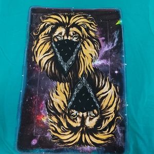 Cool green Bandana Lion Tee Mens XL